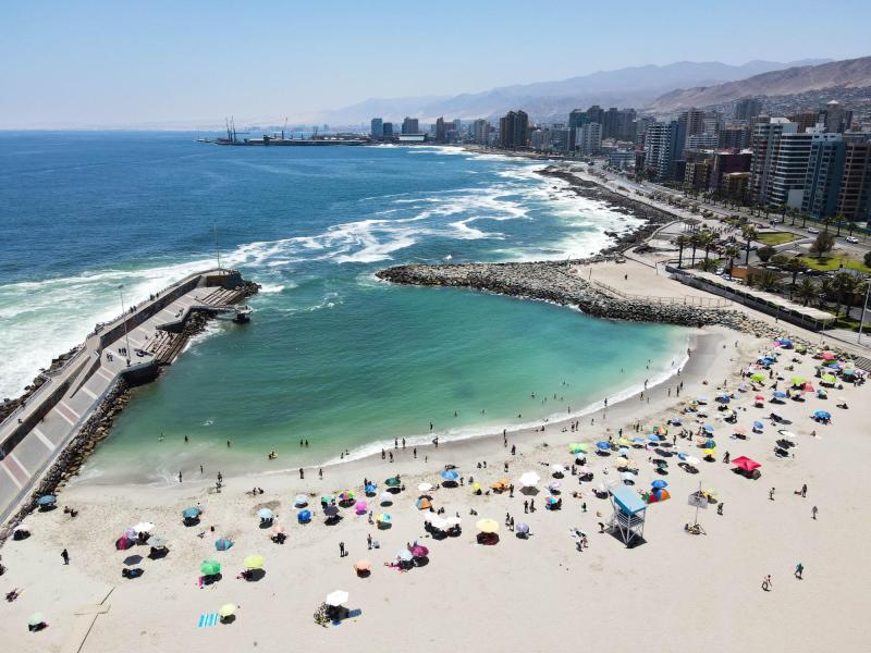 Agencia Uno - Playa referencial de Antofagasta