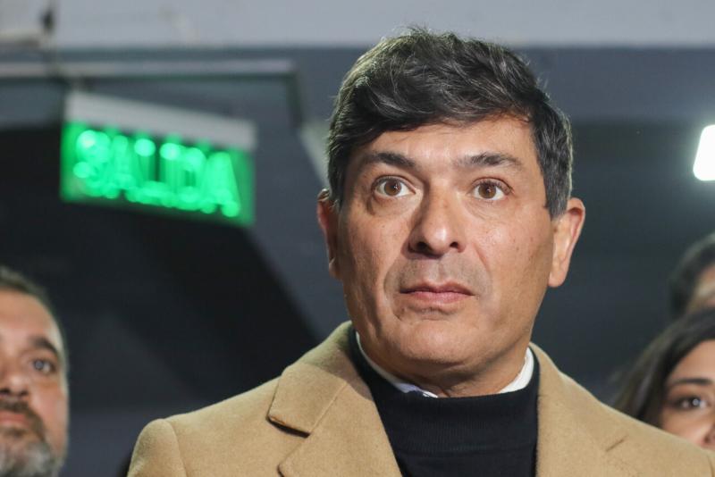 Agencia Uno - Franco Parisi en su última visita a Chile