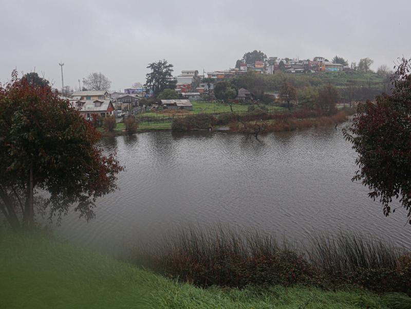 Agencia Uno - Laguna Lo Méndez de Concepción en junio de 2023