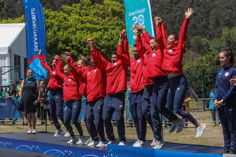 El remo obtuvo 10 medallas en Santiago 2023 de la mano de Bienvenido Front - Agencia Uno