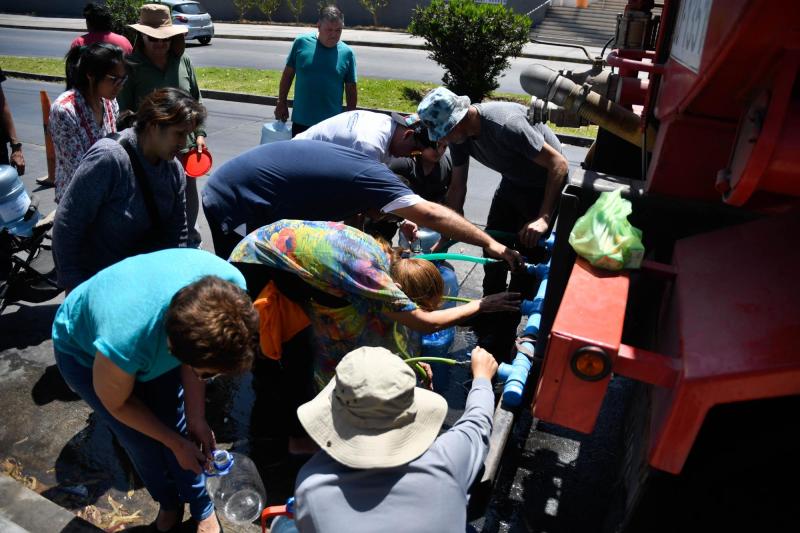 Agencia Uno - Corte Masivo de Agua Potable en Antofagasta
