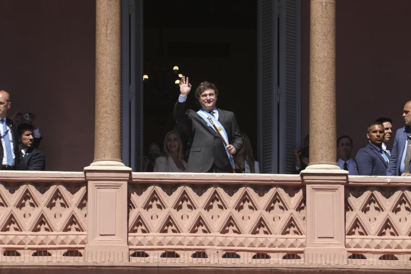 Javier Milei propone una importante medida que involucra al fútbol argentino. Imagen: Agencia Uno.