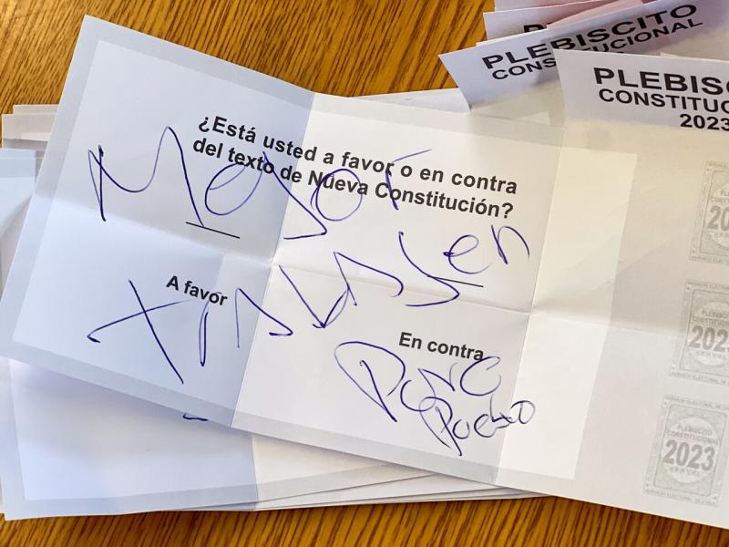 Votos nulos del Plebiscito 2023