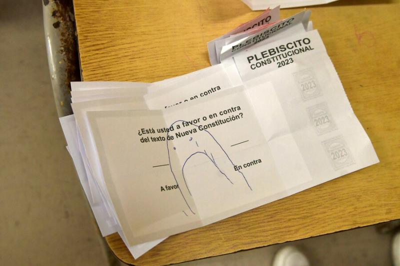 Los particulares mensajes en los votos nulos del Plebiscito 2023 - Agencia Uno