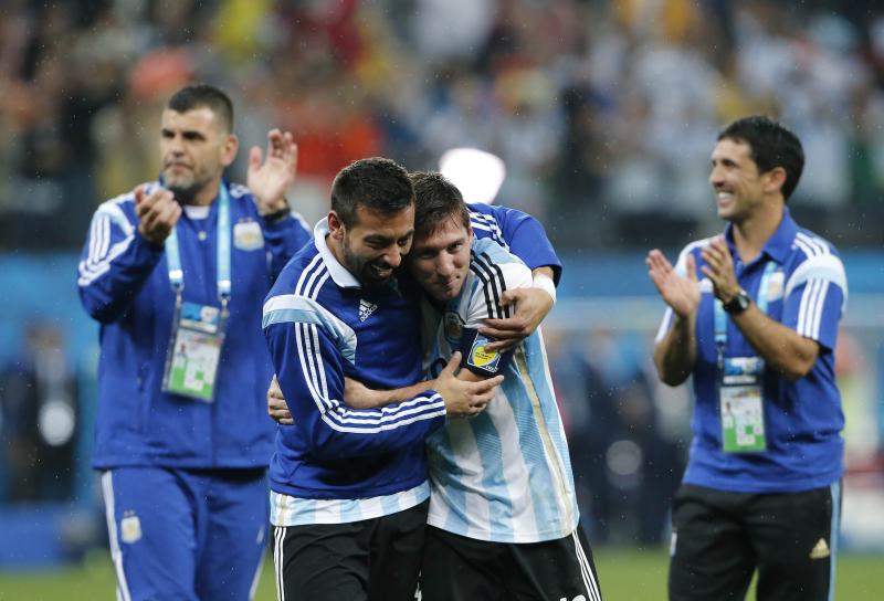 Ezequiel Lavezzi llegó a la final del Mundial Rusia 2018 con Argentina / Agencia UNO