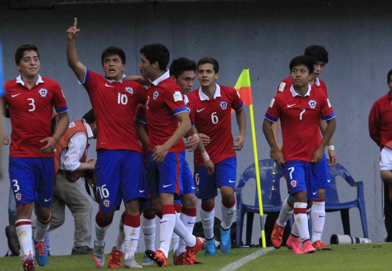 La Selección Chilena en el Mundial de la FIFA Chile Sub 17 - Créditos: Agencia Uno