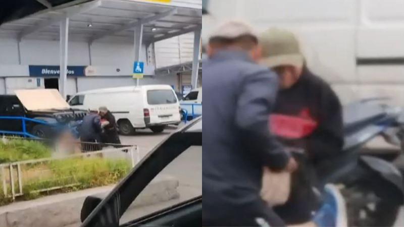 T13 - Violento asalto a la salida de un banco