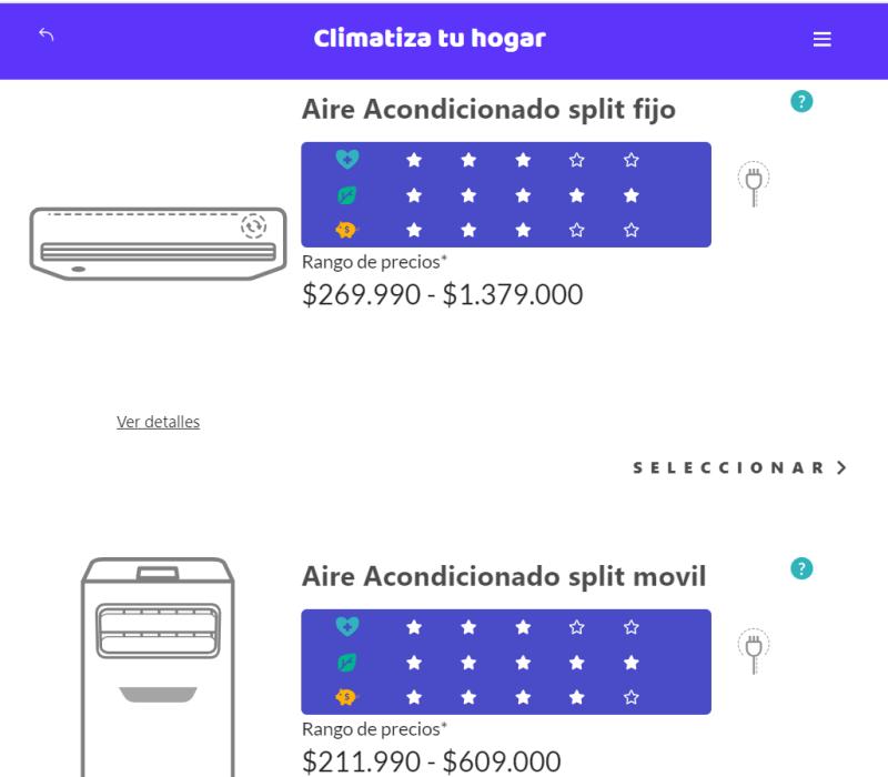App Climatiza tu hogar - aire acondicionado