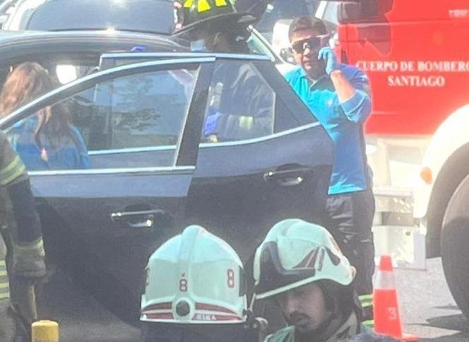 Instagram - Faloon Larraguibel sufre accidente automovilístico