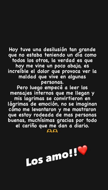 El memsaje de Paula Pavic en redes sociales que preocupó a sus seguidores: ¿Culpa de Marcelo Ríos / Instagram