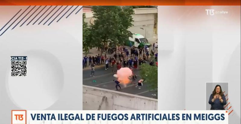 T13 - Peligros de mala manipulación de fuegos artificiales