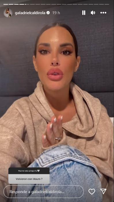 Instagram - Gala Caldirola habló respecto a Mauricio Isla