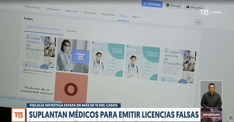 T13 - Licencias médicas falsas
