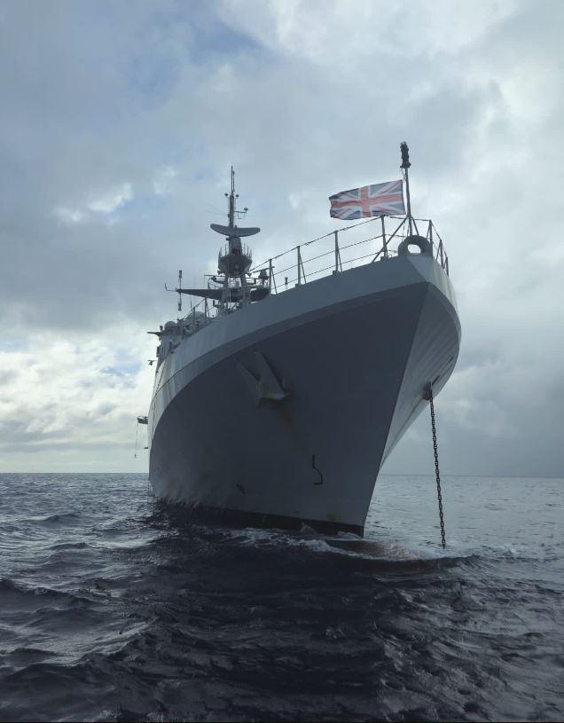 HMS Trent, el buque de guerra de Reino Unido