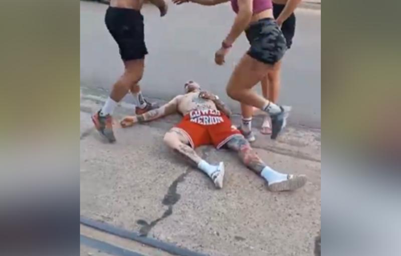 Redes sociales - Emanuel Noir, vocalista de Ke Personajes protagonizó pelea y fue detenido