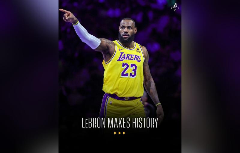 Instagram @lakers - LeBron James