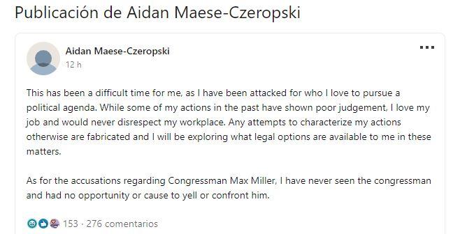 Polémica en Estados Unidos: Asistente del Senado grabó video porno en el Congreso