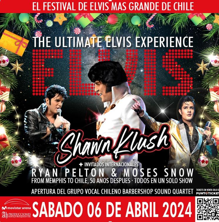 Shawn Klush vuelve a Chile con el más espectacular tributo a Elvis