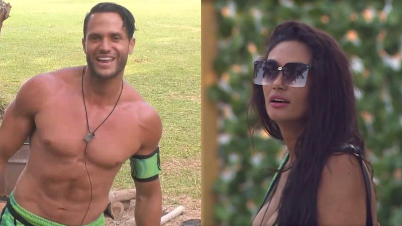 ¿Se puso celosa?: Pamela Díaz y Fabio Agostini discuten por beso del español