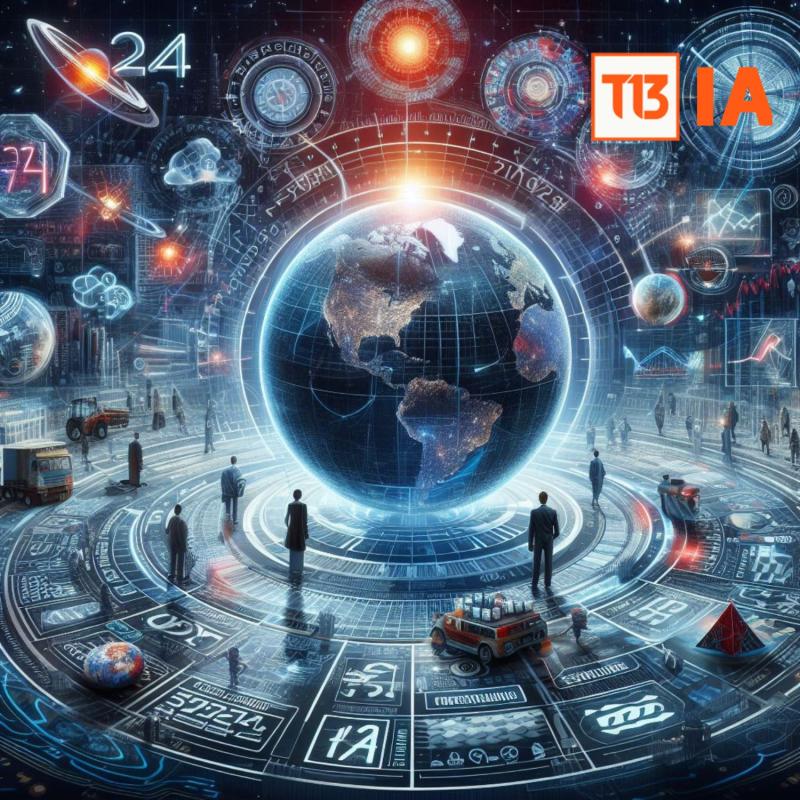 Predicciones para el 2024 por IA - Foto creada con IA a través de Bing Image Creator