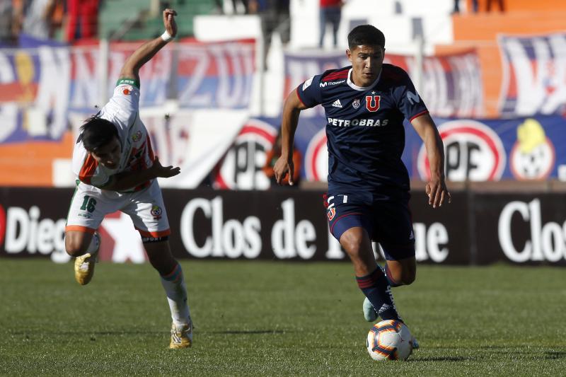 Luis Rojas, ex futbolista de la U que fue marginado de la Roja Sub 23. (Photosport)