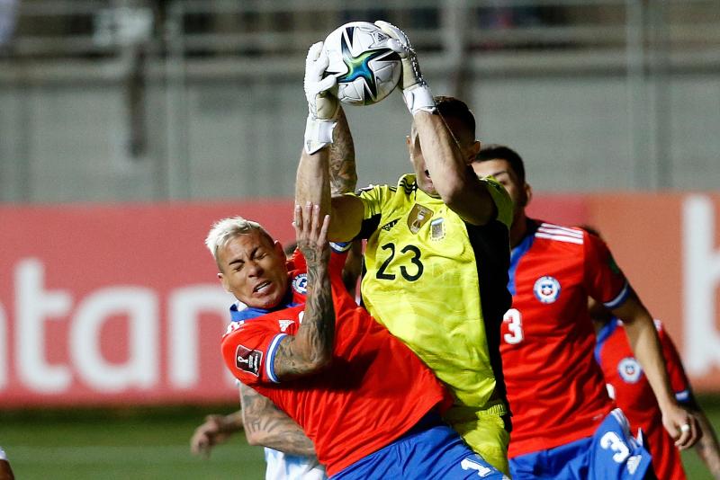 Hinchas de Argentina se burlaron de La Roja tras el sorteo de la Copa América 2024. Imagen: Photosport.
