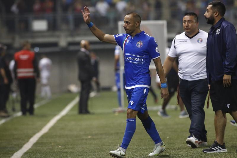 Marcelo Díaz se despidió de Audax Italiano en medio de los rumores que lo acercan a la U. (Photosport)