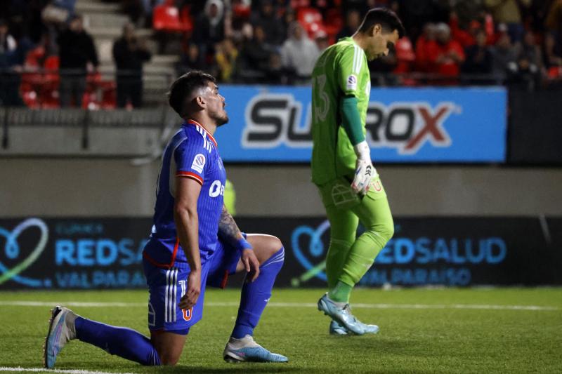 Luis Casanova podría jugar su último partido por Universidad de Chile. Imagen: Photosport.