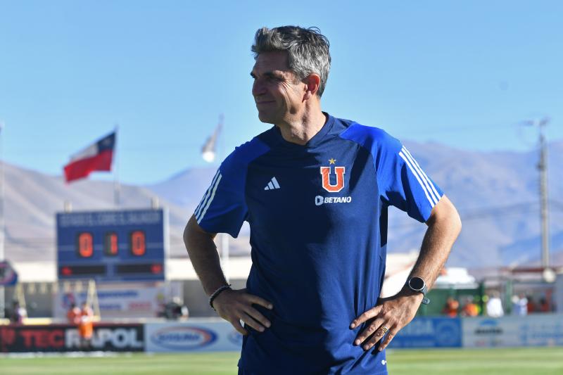 Mauricio Pellegrino tuvo una campaña para el olvido con U de Chile en la segunda rueda - Créditos: Photosport