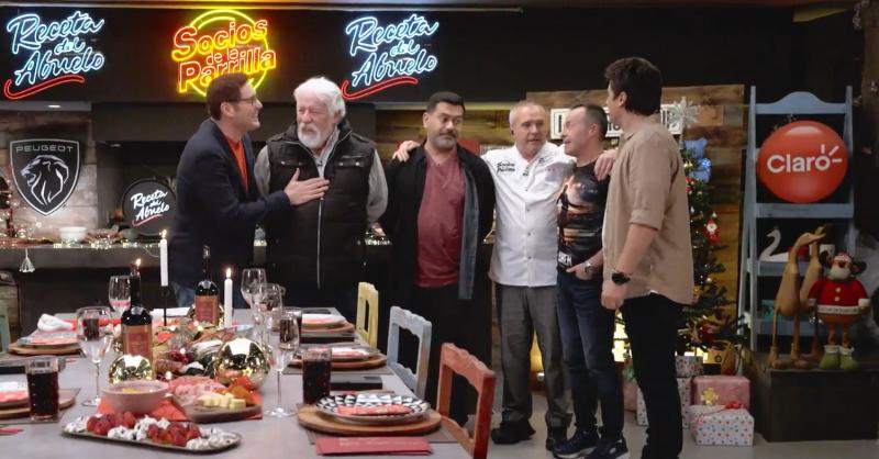 Canal 13 - Iván Arenas en "Socios de la parrilla".