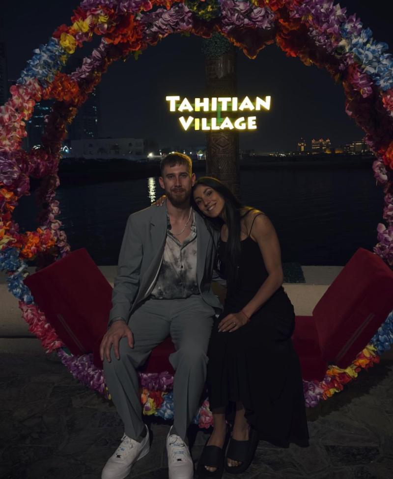 Beatriz Novoa y Dusan Bonacic compartieron la Navidad fuera de Chile - Créditos: Instagram