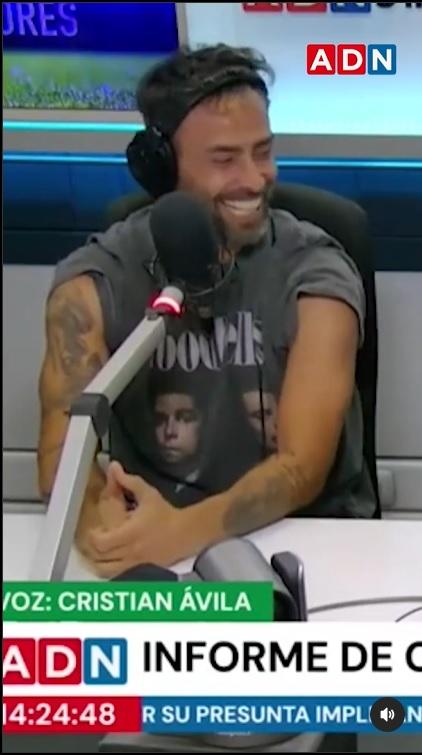 "Cámbienme la tele...": la reacción en vivo de Jorge Valdivia al ver un anuncio de Tierra Brava. Imagen: Pantallazo.