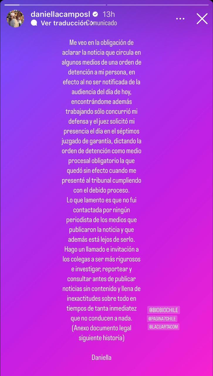 Instragram - Daniella Campos