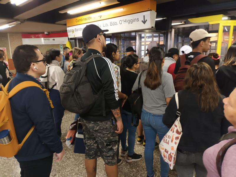 Servicio parcial en Línea 1 - T13