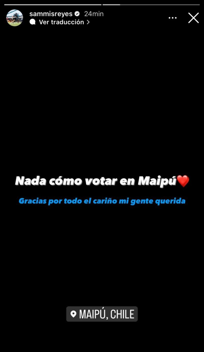 Sammis Reyes compartió su experiencia en redes sociales - Créditos: Instagram