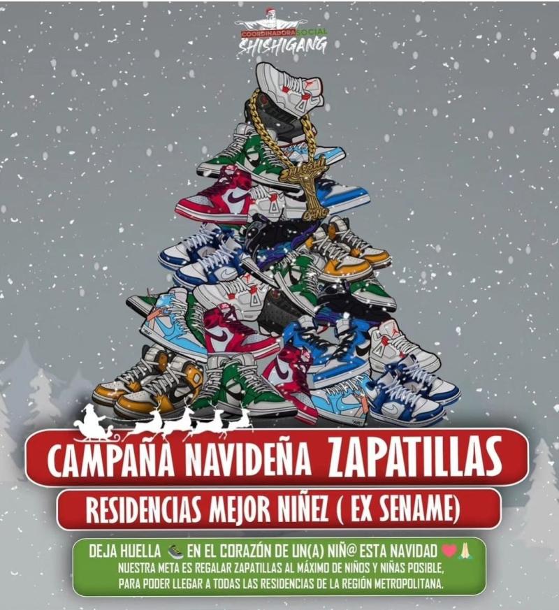 Instagram - Urbanos se unen para regalar zapatillas en Navidad.