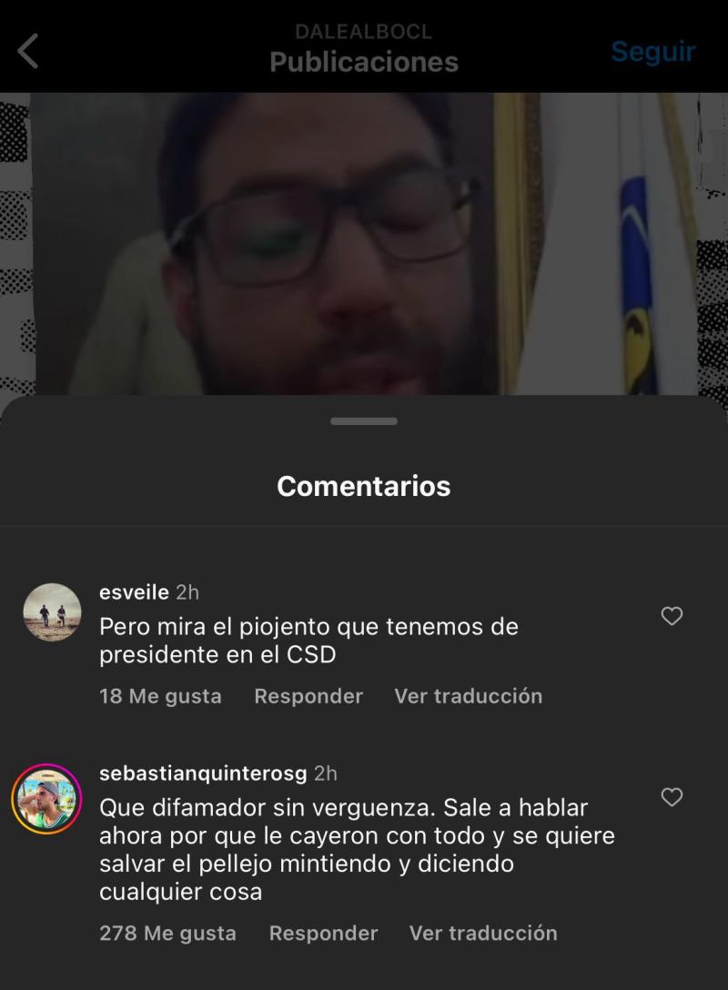 Hijos de Gustavo Quinteros respondiendo a las acusaciones de Matías Camacho - Créditos: Captura