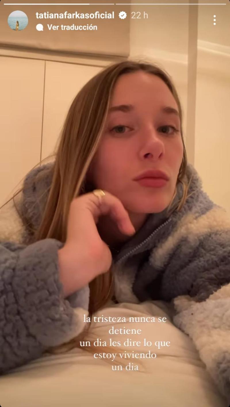 Captura - Tati Farkas en su Instagram.