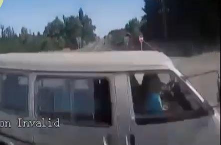 Cedido a T13- Accidente fatal en Los Ángeles