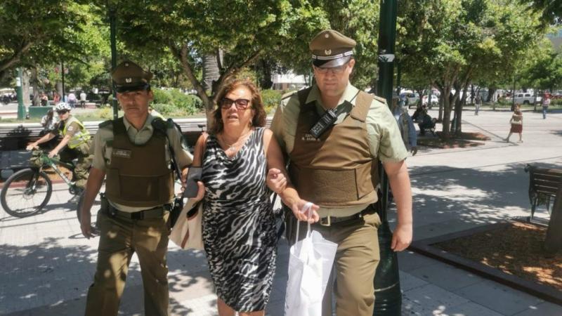 Twitter @marcemomo - Agresión a ministra Vallejo