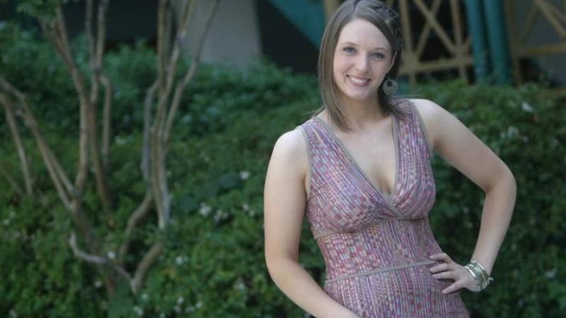 La meteoróloga Allison Göhler en Canal 13