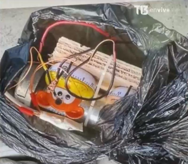 T13 - Operativo por supuesto artefacto explosivo en Las Condes