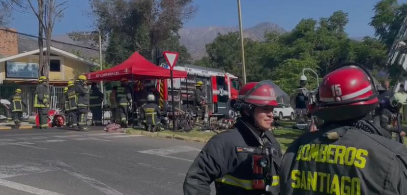 Incendio en Las Condes