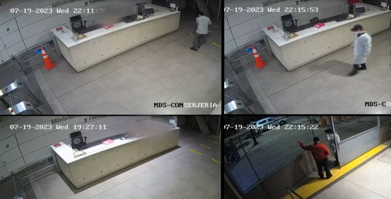 Exclusivo T13: El insólito modus operandi del robo en el Ministerio de Desarrollo Social