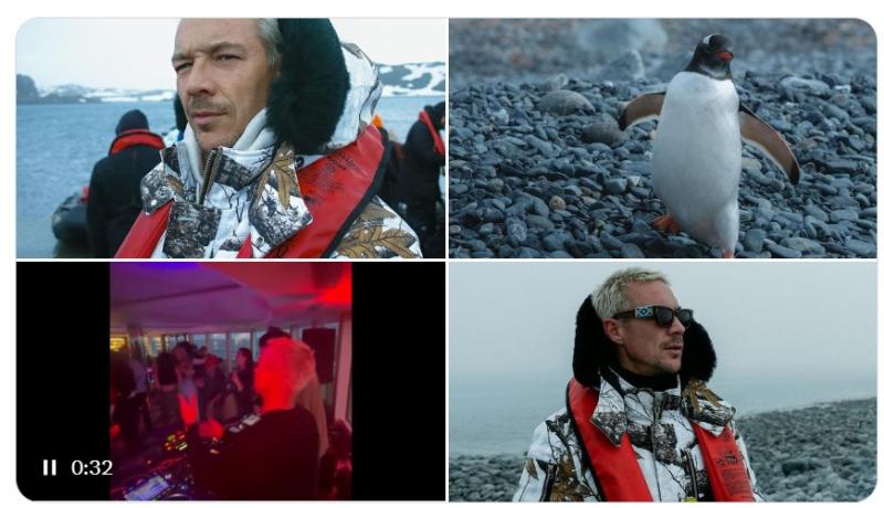Diplo mostró su viaje en X