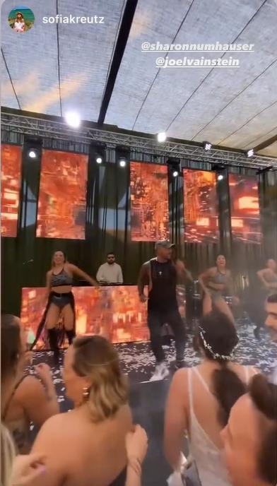 Nieta de Don Francisco se casó: El animador mostró sus pasos de baile y Fabricio ánimo a fiesta