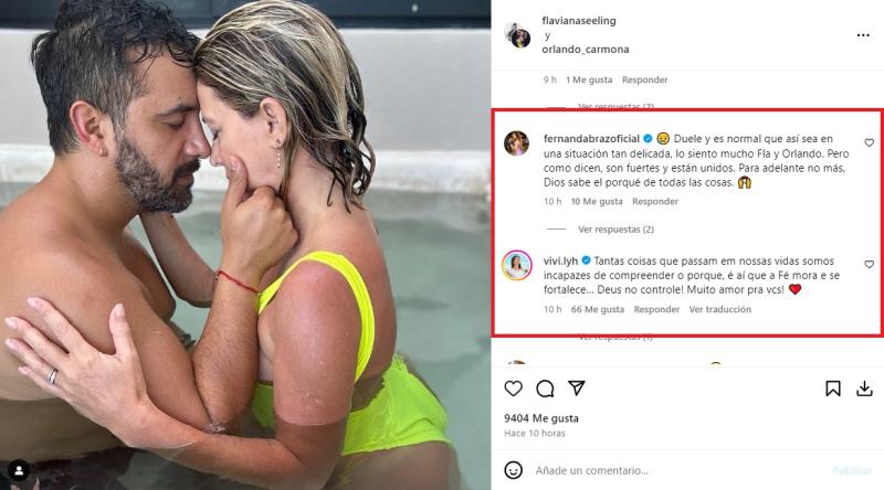 Instagram (@flavianaseeling) - Mensajes de apoyo a Flaviana Seeling