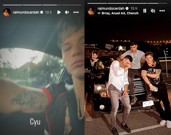 Las historias de Instagram de Raimundo Cerda