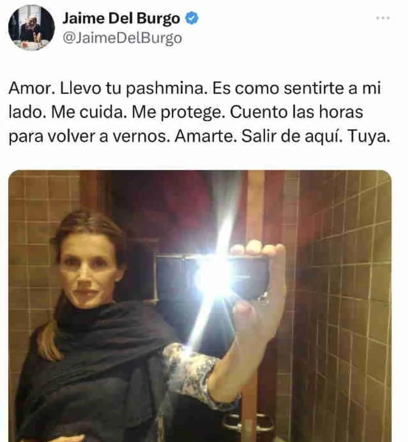 Foto: X - Escándalo por presunta infidelidad de la reina Letizia