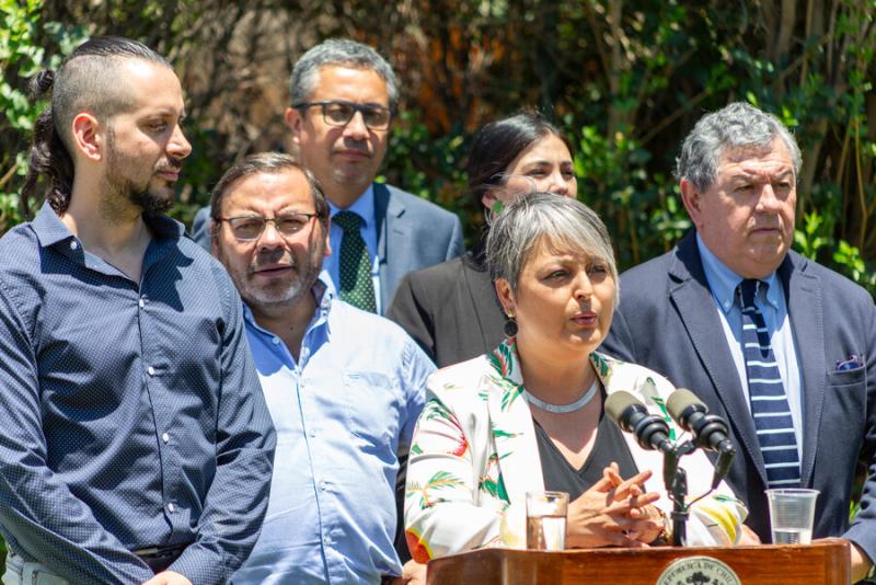 Agencia Uno - Ministra Jara explica la reforma de pensiones